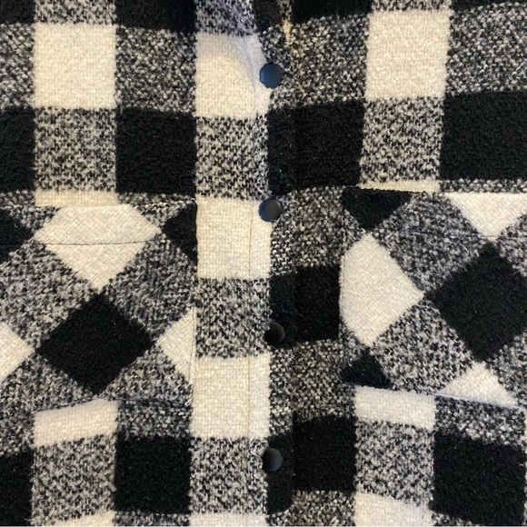 Oak + Fort Winter Coat OS (Black & White) - Picture 5 of 8